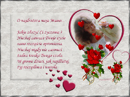 O najdroższa moja Mamo